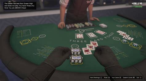 three card poker gta 5